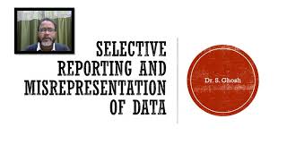 Selective Reporting and Misrepresentation of Data [upl. by Juta466]