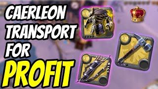 How To Transport To Caerleon And Make Silver  Complete Guide  Albion Online [upl. by Esemaj]