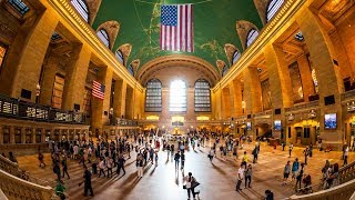 Walking Tour of Grand Central Terminal — New York City 【4K】🇺🇸 [upl. by Averil]