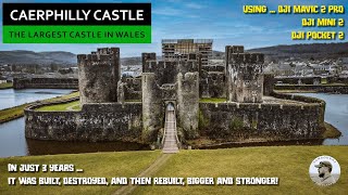 Caerphilly Castle  The Largest in Wales 2nd in Britain [upl. by Annad]