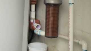 PVC Pipe leak fixing technique [upl. by Arednaxela]