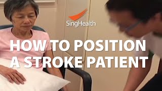 How To Position A Stroke Patient [upl. by Neeliak]