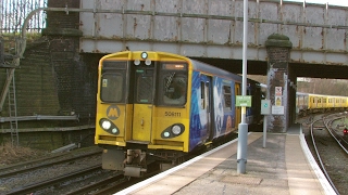 Half an Hour at 216  Birkenhead North Station 1022017  Class 507 508 terminus [upl. by Hinckley712]