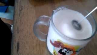 Aerolatte Review Frothing Cold Milk In Under 1 Minute [upl. by Nace]